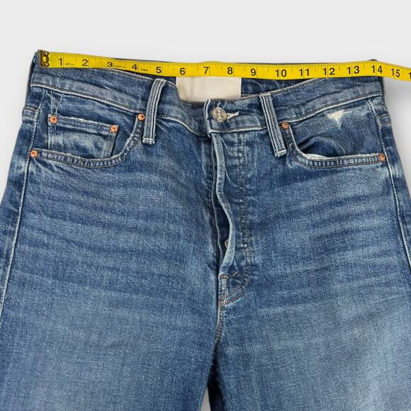 MOTHER The Tomcat Straight Leg in Running with Scissors Size 28 - Picture 9 of 10